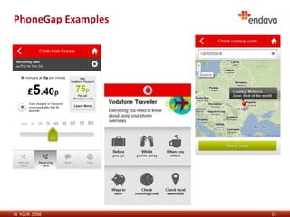 PhoneGap Examples




IN YOUR ZONE        14
 