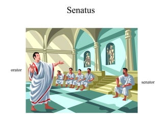 Senatus
senator
orator
 