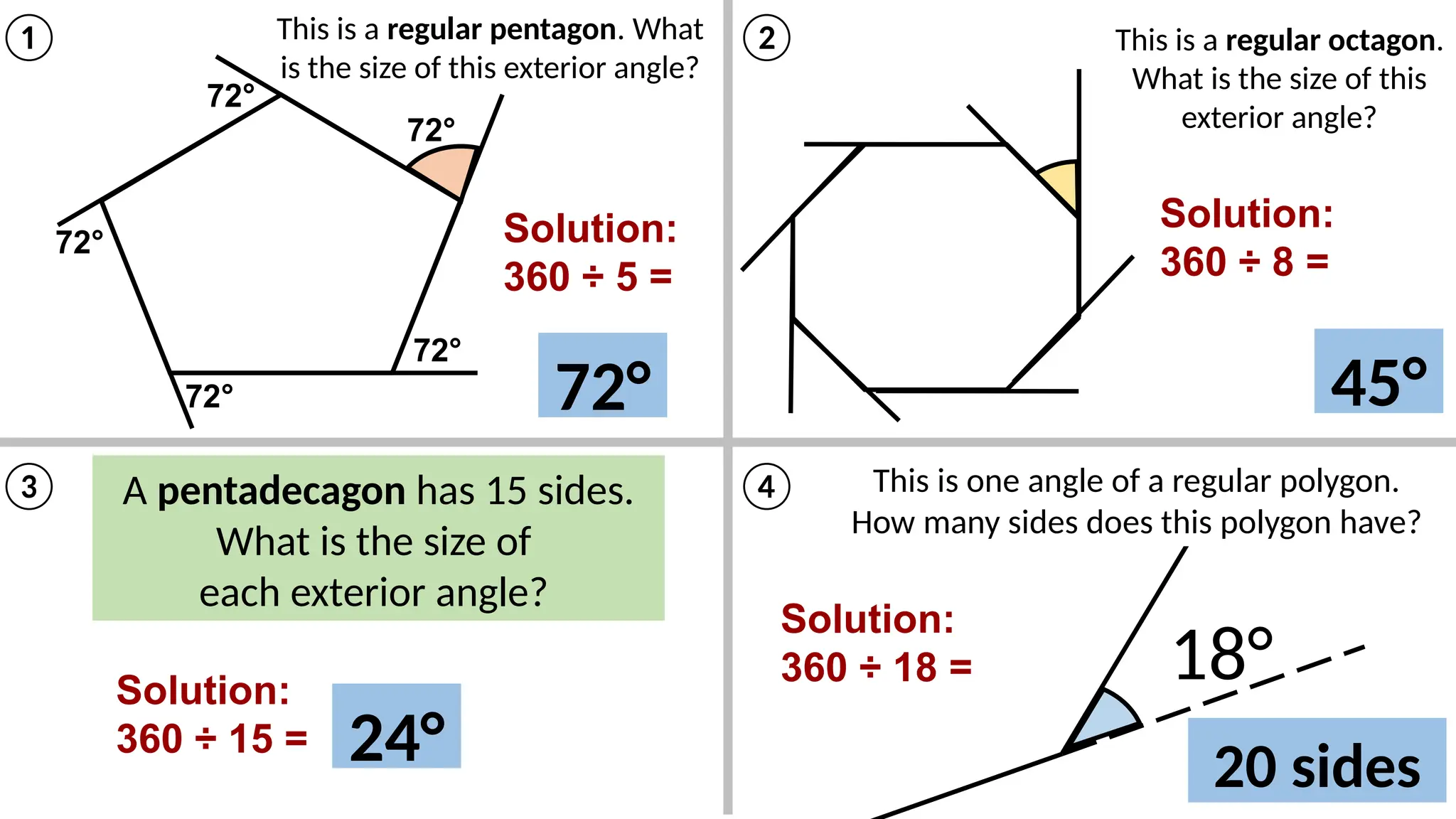 07 Angles in Polygons.pptx Mathematics grade 7 | PPTX