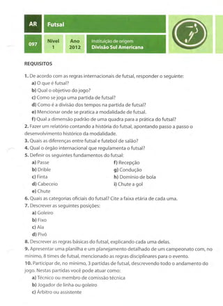 07 atividades recreativas