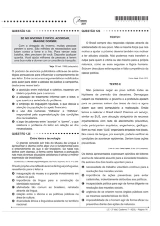 0$586+, / $ 'LVSRQtYHO HP KWWSZZZSXFVSEU $FHVVR HP  MXQ                                  TEXTO II

O computador mudou nossa maneira de ler e escrever,                                        João Cabral, que já emprestara sua voz ao rio,
                                                                                       transfere-a, aqui, ao retirante Severino, que, como
e o hipertexto pode ser considerado como um novo
                                                                                       o Capibaribe, também segue no caminho do Recife.
HVSDoR GH HVFULWD H OHLWXUD 'H¿QLGR FRPR XP FRQMXQWR                                  A autoapresentação do personagem, na fala inicial
de blocos autônomos de texto, apresentado em meio                                      do texto, nos mostra um Severino que, quanto mais
eletrônico computadorizado e no qual há remissões                                      VH GH¿QH PHQRV VH LQGLYLGXDOL]D SRLV VHXV WUDoRV
associando entre si diversos elementos, o hipertexto                                   ELRJUi¿FRV VmR VHPSUH SDUWLOKDGRV SRU RXWURV KRPHQV
                                                                                                                         SECCHIN, A. C. -RmR DEUDO: a poesia do menos.
A é uma estratégia que, ao possibilitar caminhos                                                                             5LR GH -DQHLUR 7RSERRNV  IUDJPHQWR 