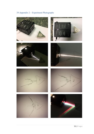 55 | P a g e
39.Appendix 2 – Experiment Photographs
 