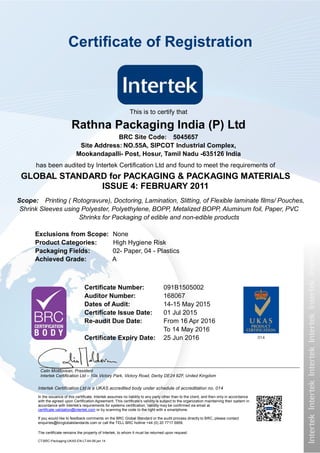 RPL - BRC | PDF
