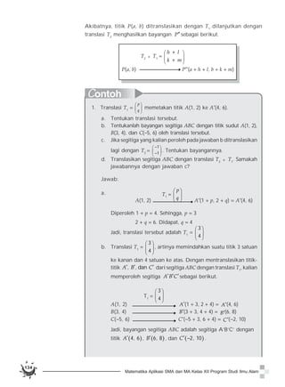 titik N pada koordinat Cartesius 
b  2 
b 
O a 2 a x 
 