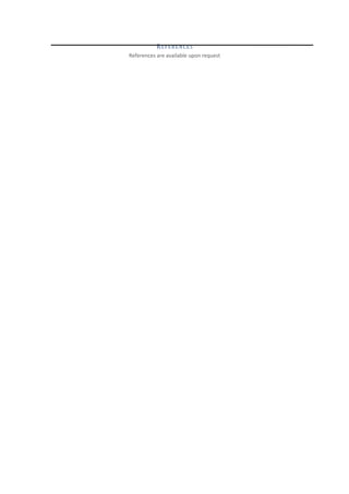 REFERENCES
References are available upon request
 