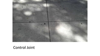 Control Joint Problem Building Systems | PPTX