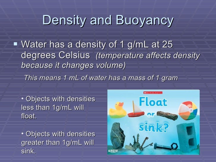Buoyancy & Flight