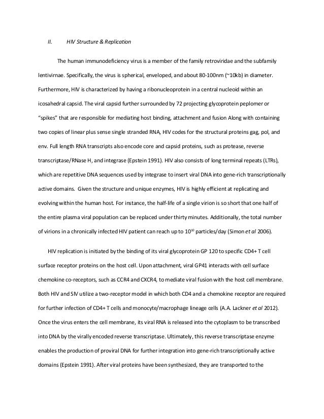 Hiv aids essay outline