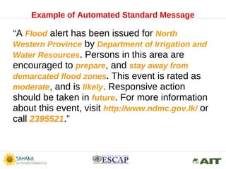 Common Alerting Protocol and Procedures | PPT