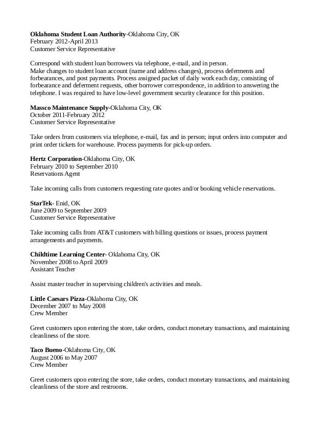 amanda s resume
