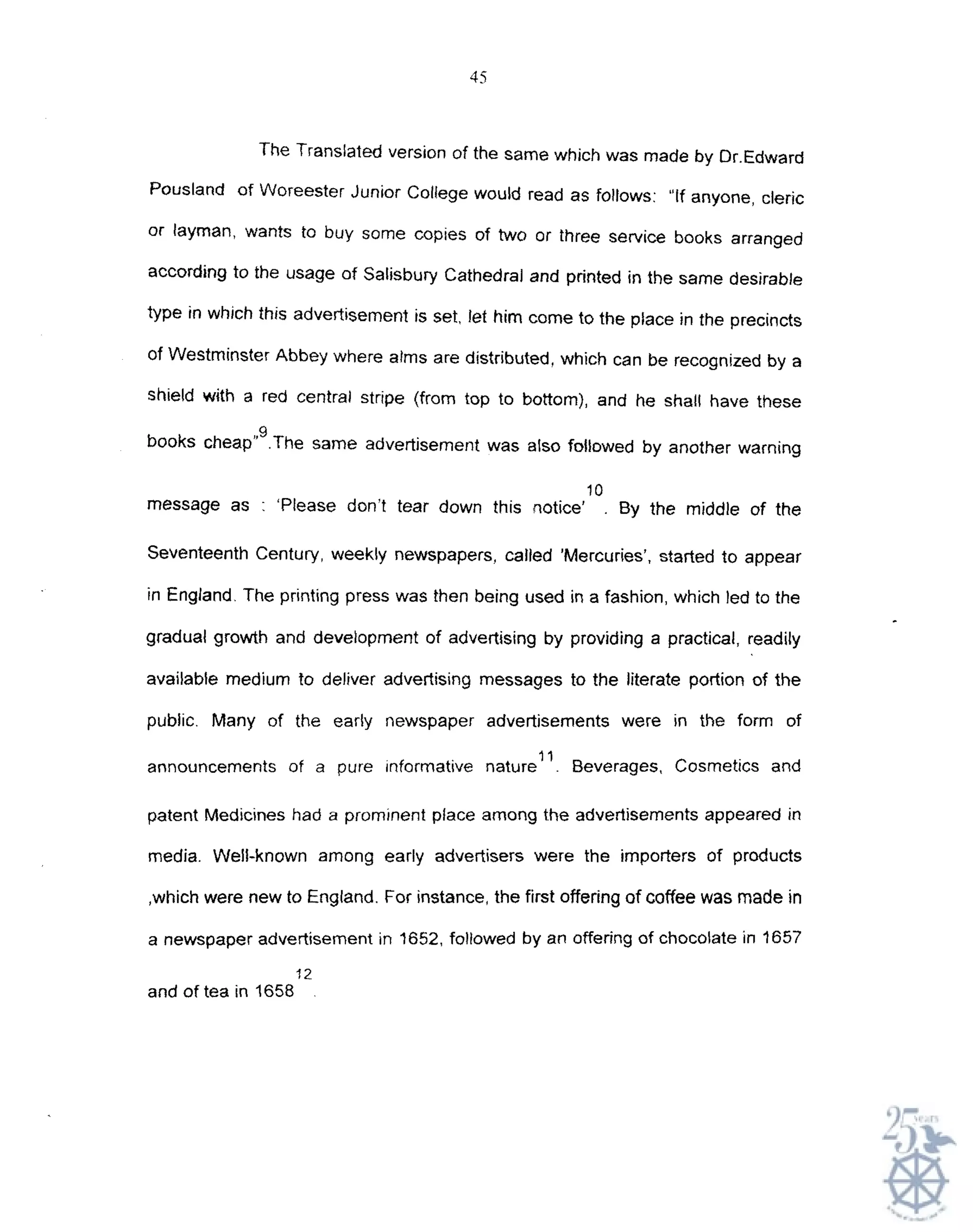 HISTORY OF ADVERTISING | PDF