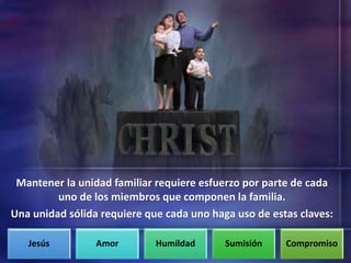 07 claves para unidad familiar | PPTX