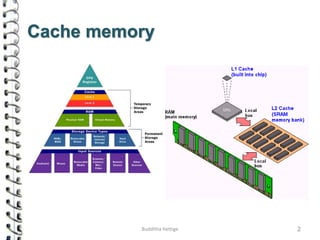 Computer System Architecture Lecture Note 8.2 Cache Memory | PPT