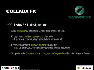 07 Collada Overview | PPT