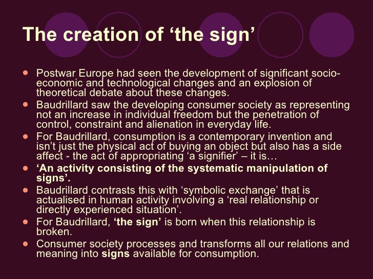 07 Contemporary Media Issues Baudrillard Symbolic Exchange Hyperrea…