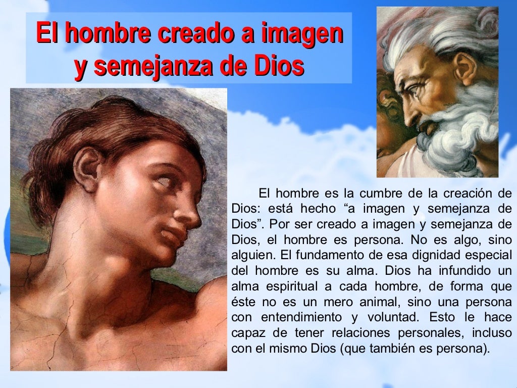 07 El Hombre Creado a imagen y semejanza