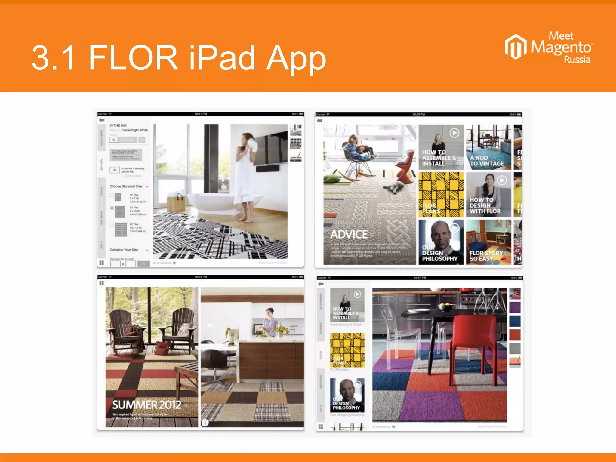 3.1 FLOR iPad App
 