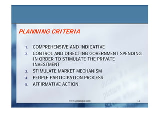 DEVELOPMENT AND ADMINISTRATION (III)