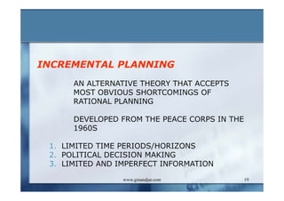 DEVELOPMENT AND ADMINISTRATION (III)