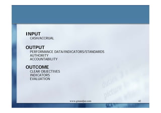 DEVELOPMENT AND ADMINISTRATION (III)