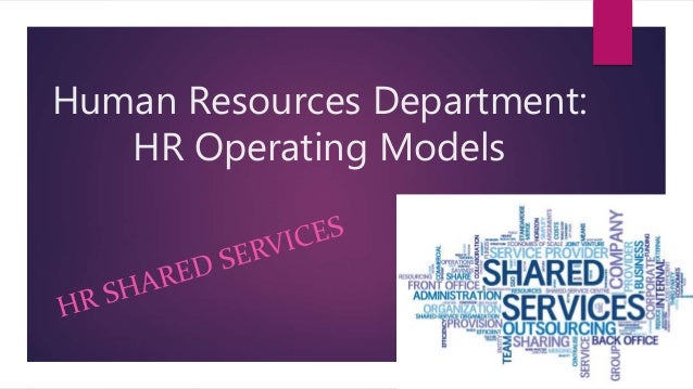 Human Resources Shared Services