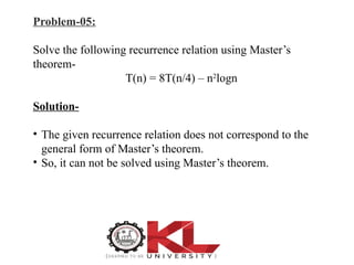 Comprehensive Guide to Divide and Conquer Algorithms and Recurrence ...