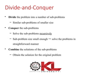 Comprehensive Guide to Divide and Conquer Algorithms and Recurrence ...