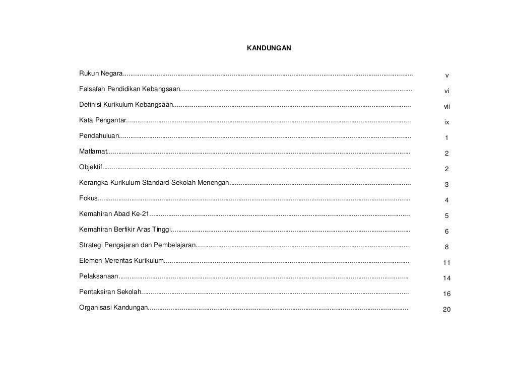 DSKP Sains Komputer Tingkatan 5 (KSSM)