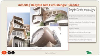 Vera
23 http://www.mdsfco.com/
mmcité | Resysta Site Furnishings: Prax, Vera & Landscape
Vera
Landscape
Miela
Prax
 