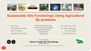 25 http://www.mdsfco.com/
mmcité | Resysta Site Furnishings: Woody & Others
Preva Urbana
Woody
Forma
Brunea
Meandre
 