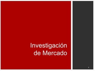 Investigación de Mercado 