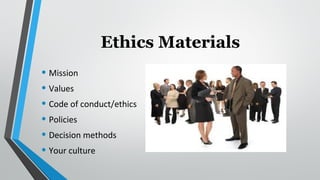 Workplace Ethics Slide 19