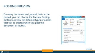 Microsoft Dynamics NAV 2016 - "A users guide" | PPTX