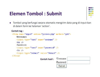 HTML FORM