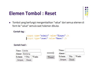 HTML FORM