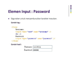 HTML FORM
