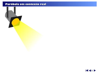 Parábola em contexto real




                            11
 