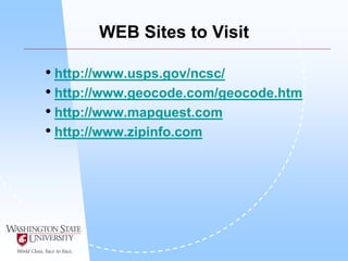 A presentation on Geocoding - Complete Guide | PPT