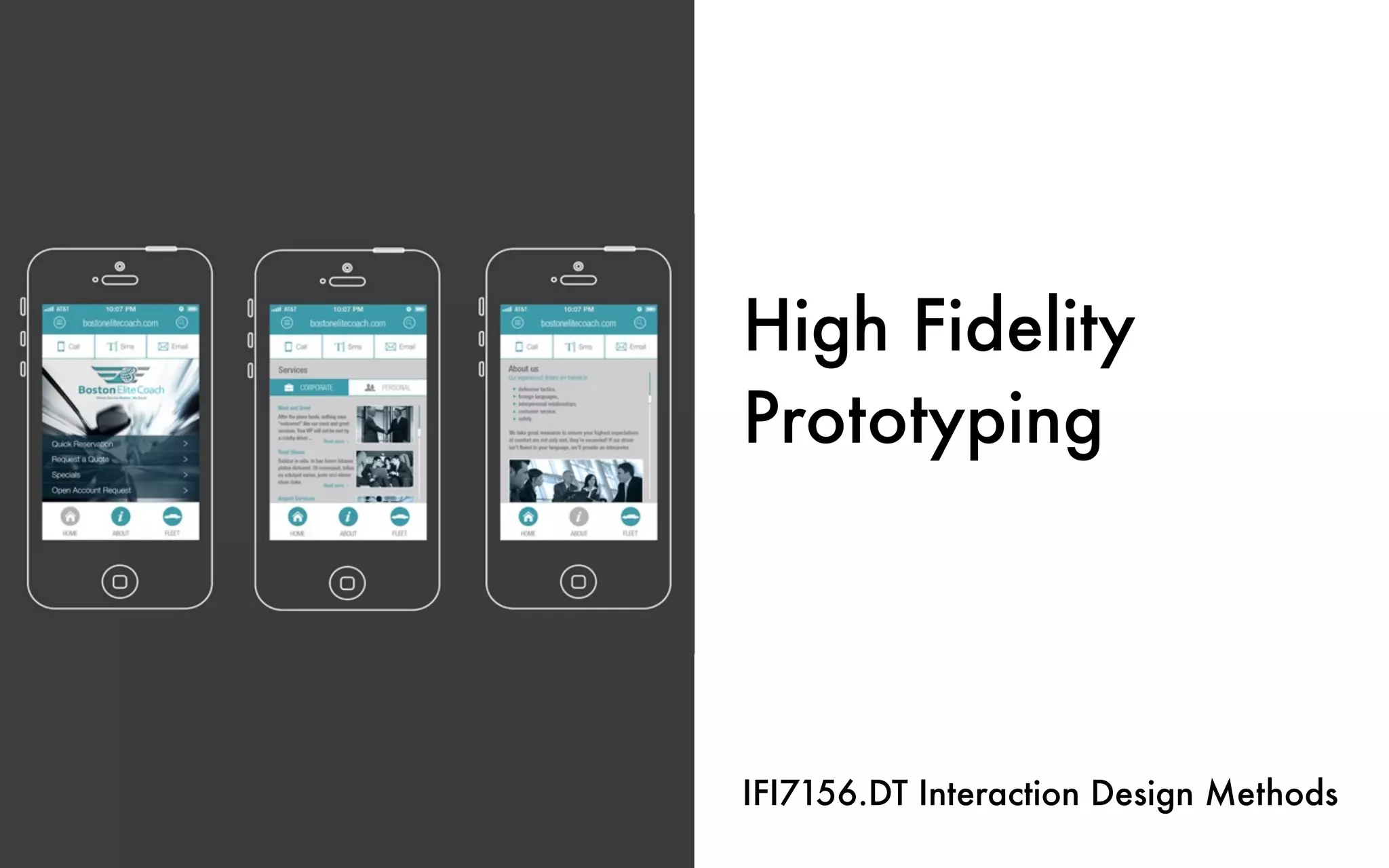 High Fidelity Prototyping | PPT