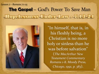 07 Hopelessness Of_Justification_By_Law