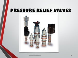 Mohammad Azam Khan
PRESSURE RELIEF VALVES
80Valves
 