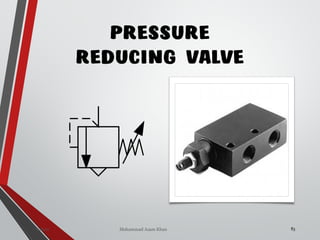 Mohammad Azam Khan
PRESSURE
REDUCING VALVE
83Valves
 