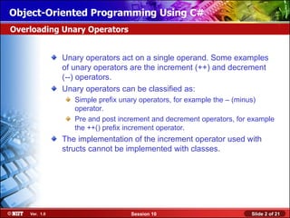 07 iec t1_s1_oo_ps_session_10 | PPT