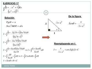 EJERCICIO 17De la figura Solución Reemplazando en I: ANIVAL TORRE29