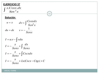EJERCICIO 37Solución ANIVAL TORRE50