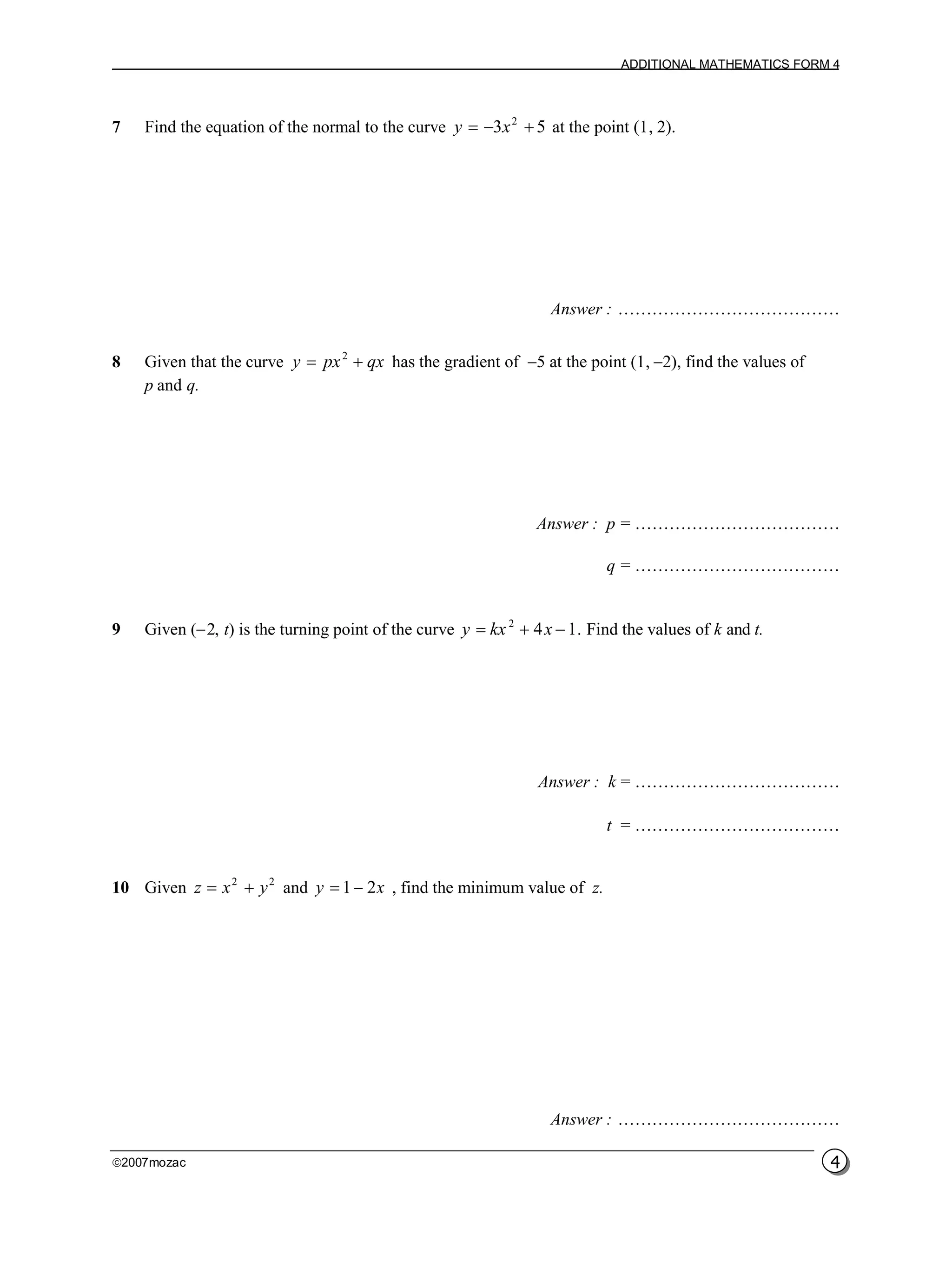Add maths module 5 pdf physics science