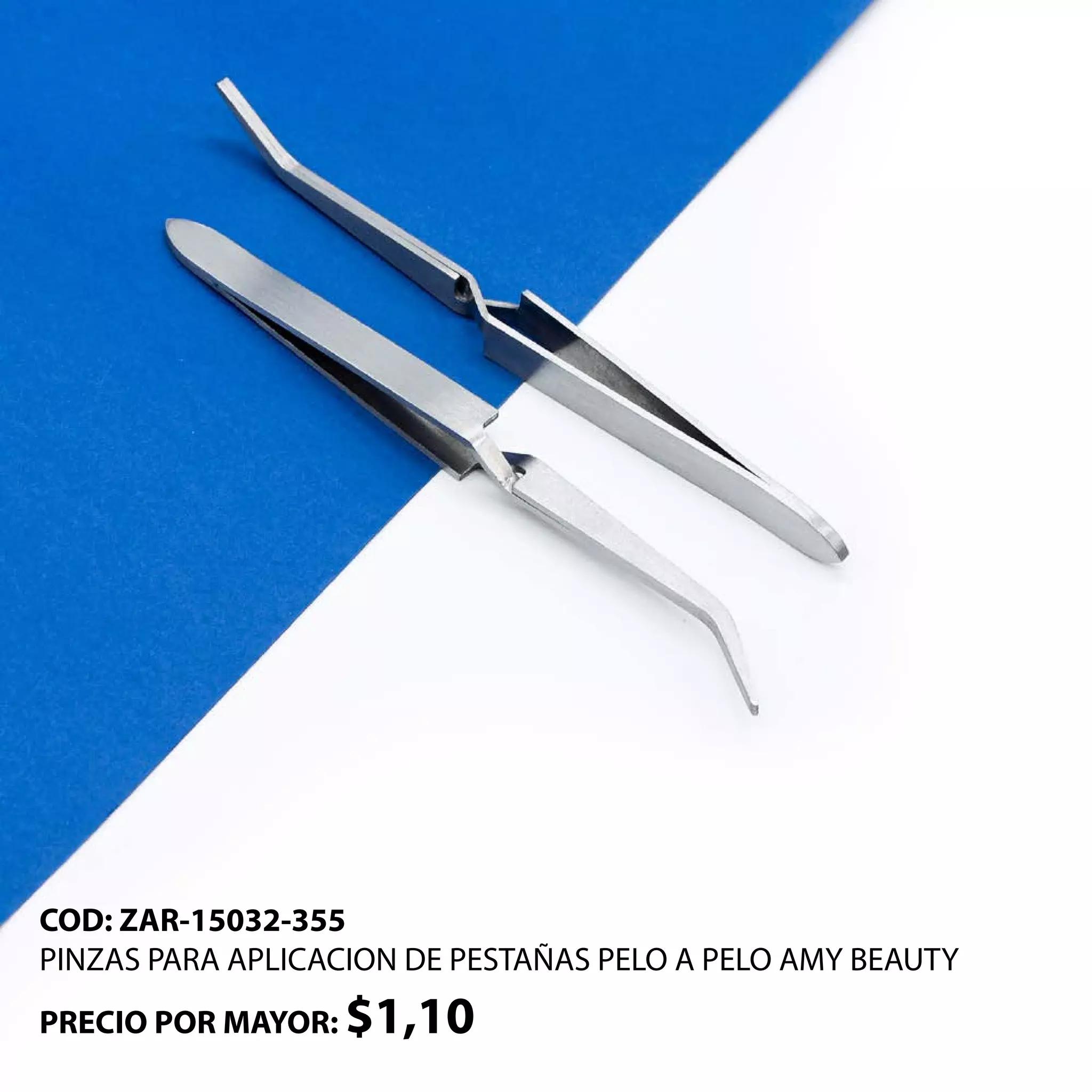 COD: ZAR-15032-355
PINZAS PARA APLICACION DE PESTAÑAS PELO A PELO AMY BEAUTY
PRECIO POR MAYOR: $1,10
 