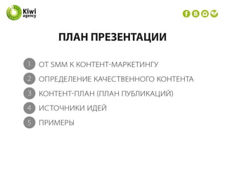 Контент в SMM (Контент для продвижения в социальных сетях)