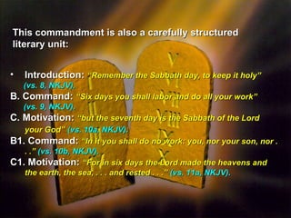 07 lord of the sabbath | PPT