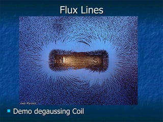 Flux Lines Demo degaussing Coil 